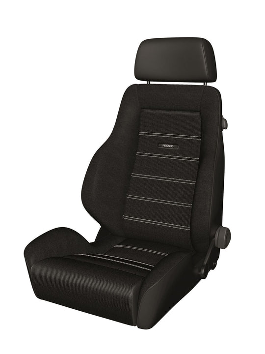 ASIENTO RECARO CLASSIC LINE LS PIEL NEGRO / CORD RECARO | VRM Motorsports