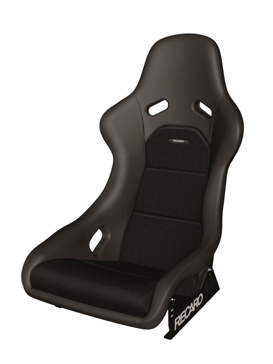 Asiento RECARO Pole Position Classic Line Piel Negro / Cord - RECARO original VRM Motorsports