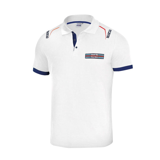 SPARCO POLO MARTINI-R TALLA M BLANCO