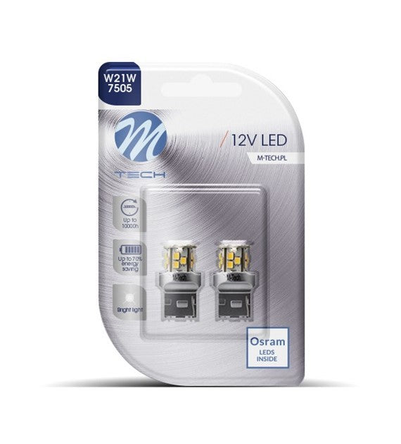 BLISTER 2X M-TECH ECONO LB114W - T20 W21W, 21XSMD2835,