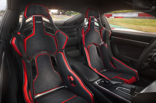 Asiento RECARO Podium Negro/rojo ABE + FIA L Copiloto - imagen 1 VRM Motorsports