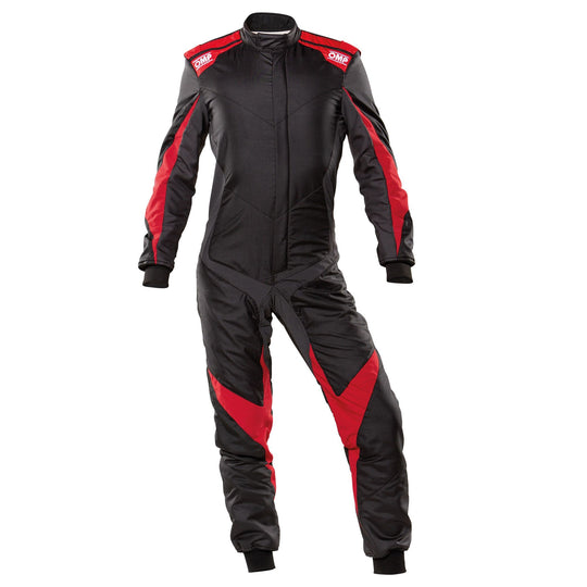 OMP TRAJE CARRERAS ONE EVO NEGRO/ROJO TALLA 56 FIA 8856-2018 - OMP original VRM Motorsports imagen 1