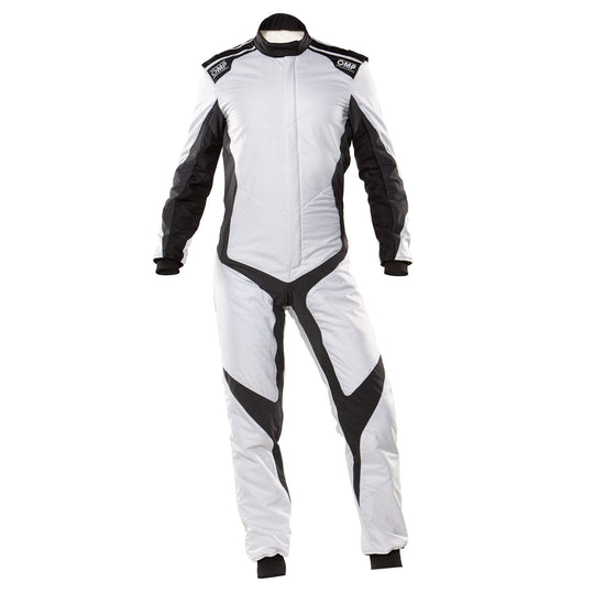 OMP TRAJE CARRERAS ONE EVO GRIS/NEGRO TALLA 60 FIA 8856-2018 - OMP original VRM Motorsports imagen 1