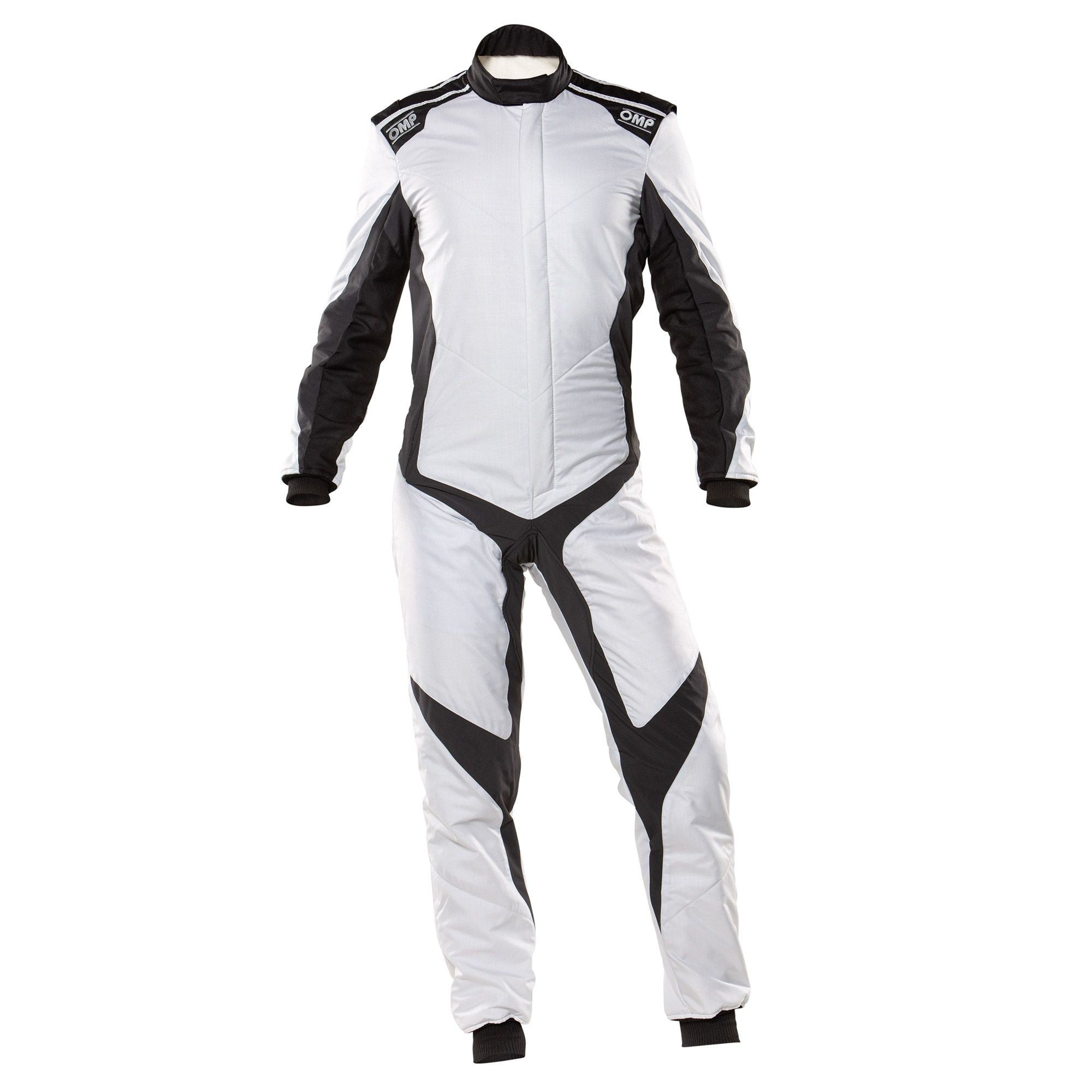 OMP TRAJE CARRERAS ONE EVO GRIS/NEGRO TALLA 64 FIA 8856-2018 - OMP original VRM Motorsports imagen 1