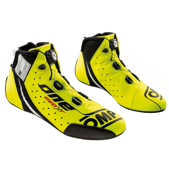 OMP ZAPATILLAS ONE EVO X R AMARILLO TALLA 48 FIA 8856-2018 - OMP original VRM Motorsports imagen 1