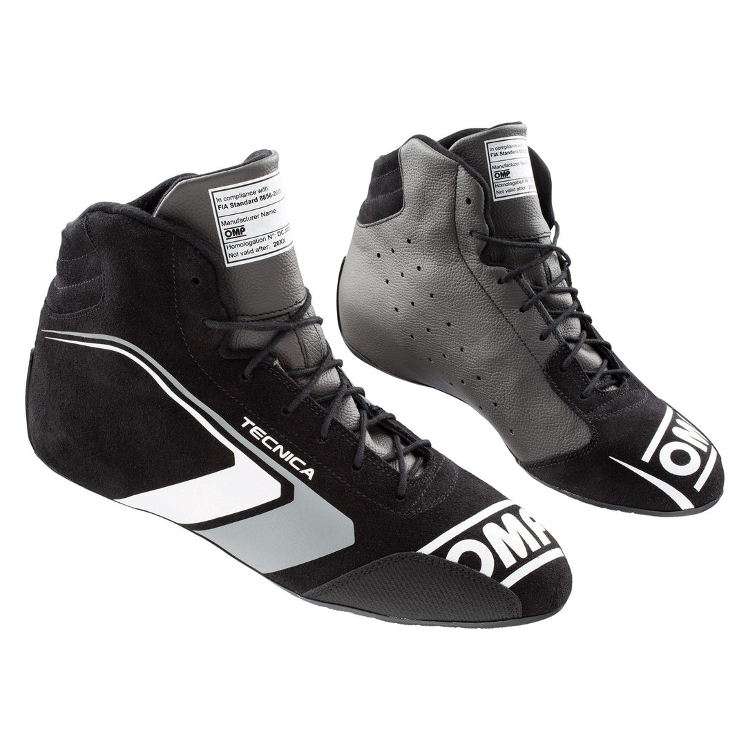 OMP ZAPATILLAS ONE EVO TECNICA NEGRO/ANTRACITA TALLA 39 FIA 8856-2018 - OMP original VRM Motorsports imagen 1