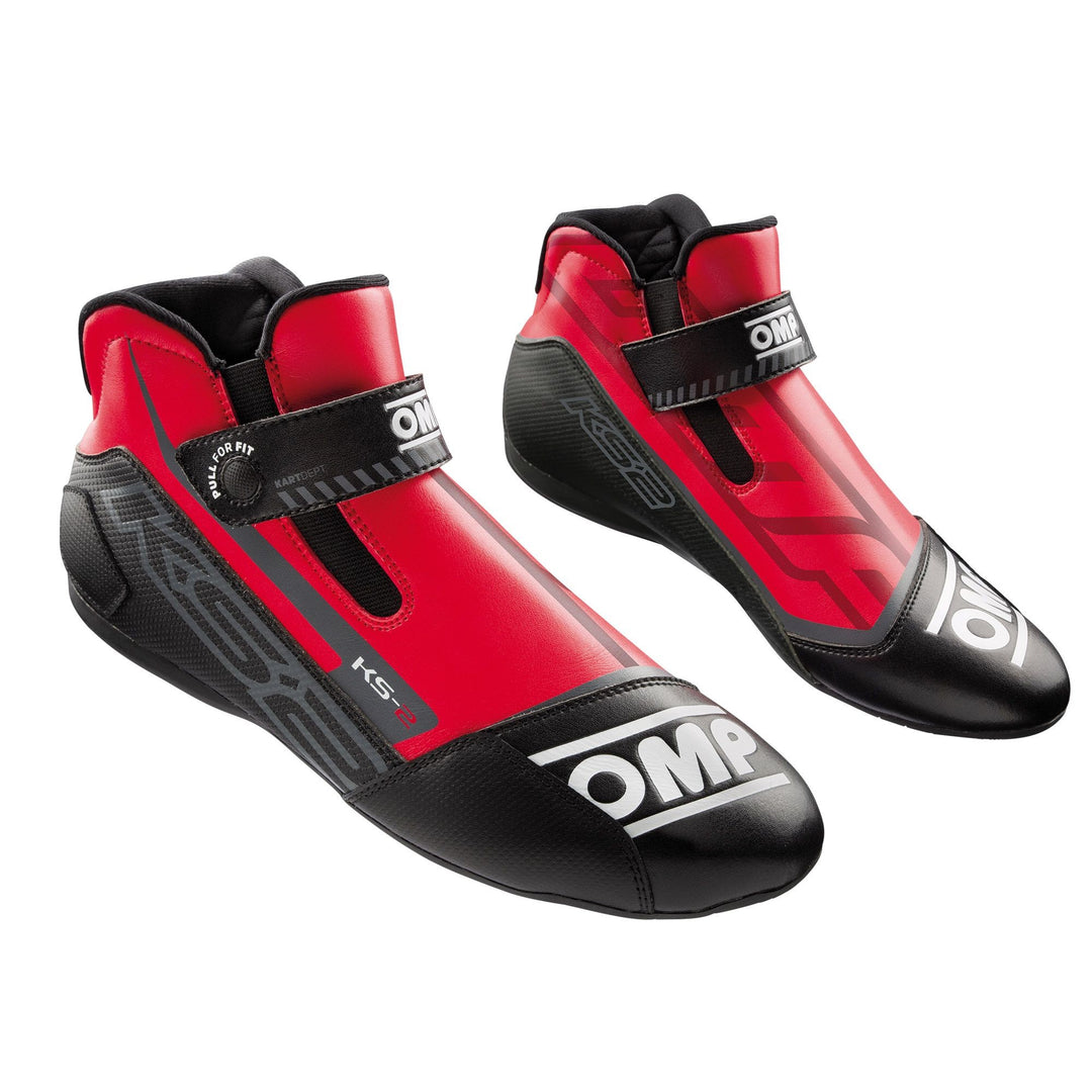 OMP ZAPATILLAS KS-2 my2021 ROJO/NEGRO TALLA 44 - OMP original VRM Motorsports imagen 1