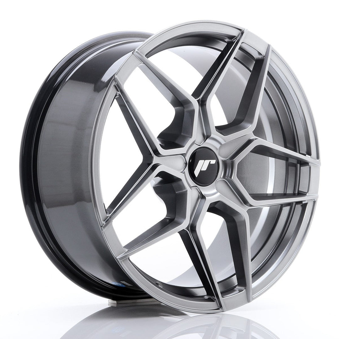Japan Racing LLANTA JAPAN RACING JR34 18X8 ET BLANK BLANK CB 74,1 HIPER NEGRO