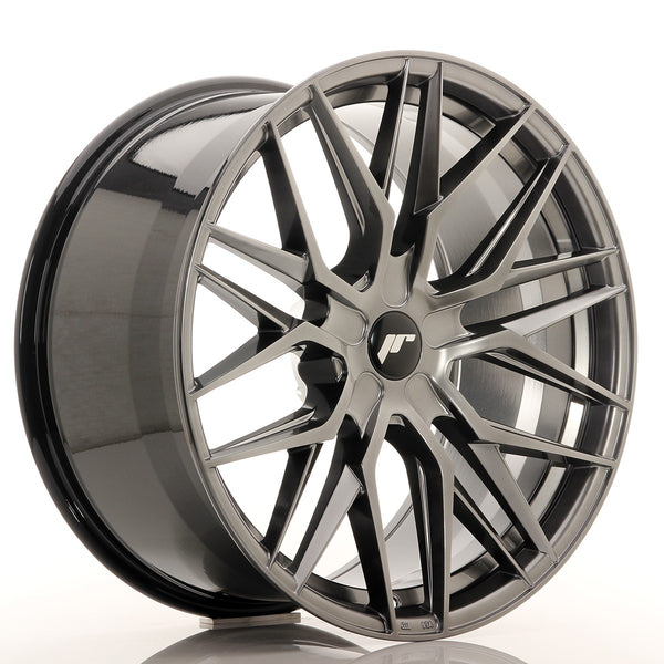 JAPAN RACING JR28 21X10.5 ET BLANK BLANK CB 74.1 HYPER BLACK WHEEL