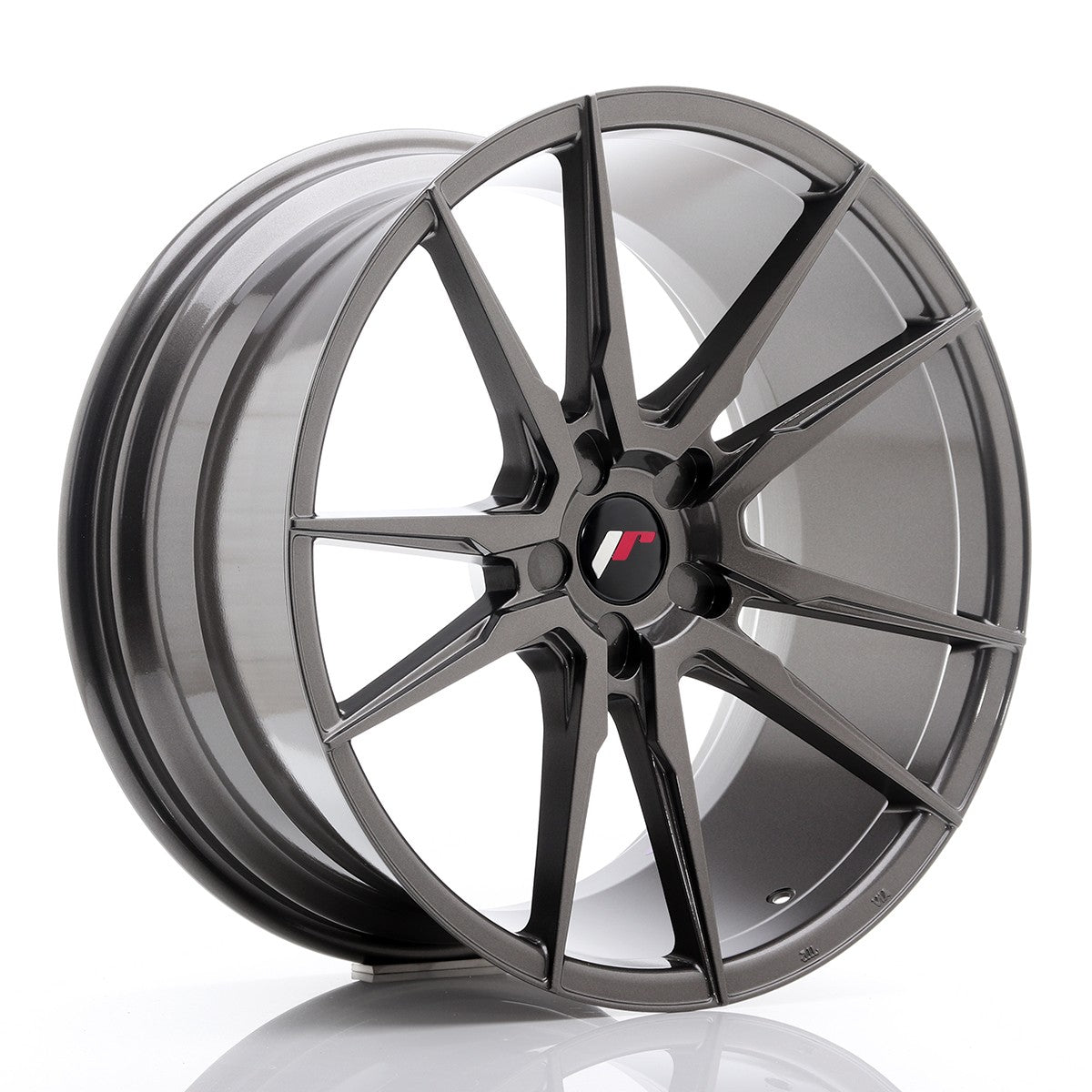 Japan Racing LLANTA JAPAN RACING JR21 20X10 ET 40 BLANK CB 74,1 GRIS