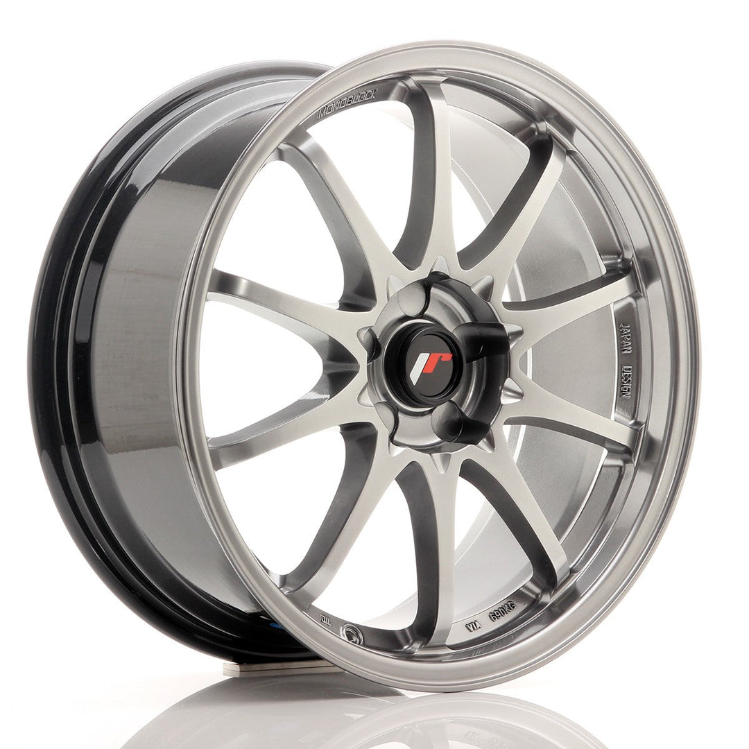 Japan Racing LLANTA JAPAN RACING JR5 18X8 ET 35 BLANK CB 74,1 HIPER NEGRO