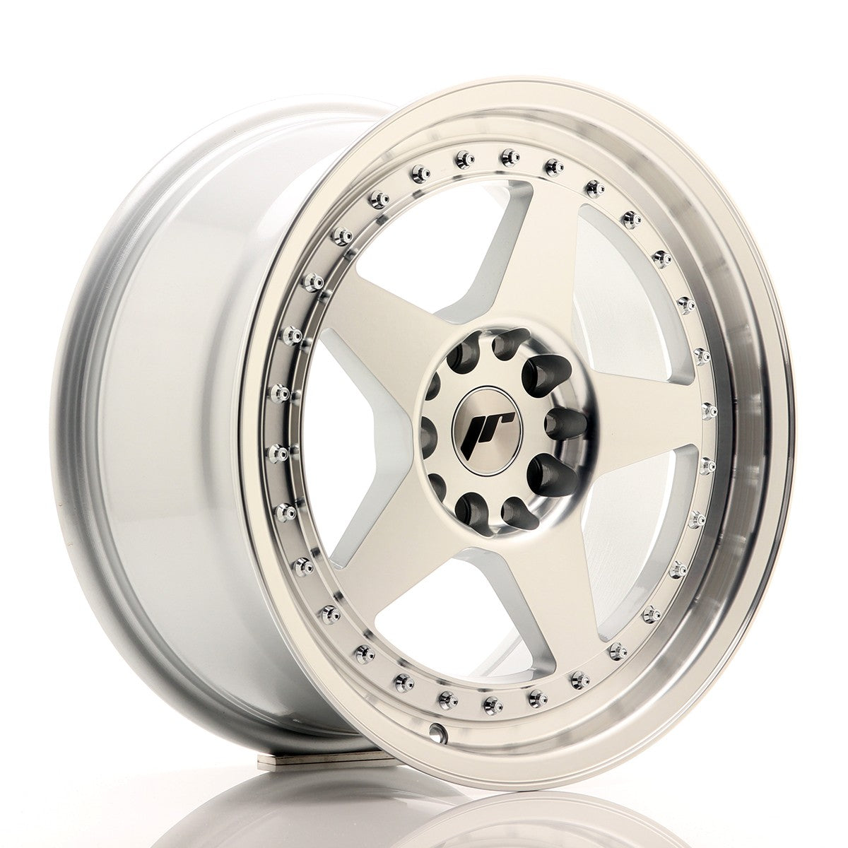 Japan Racing LLANTA JAPAN RACING JR6 17X8 ET 35 5X108 5X112 CB 74,1 SILVER