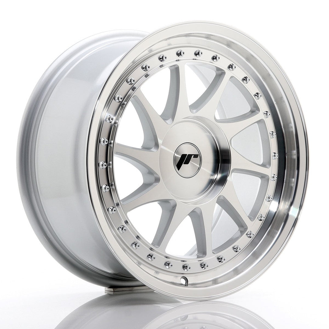 Japan Racing LLANTA JAPAN RACING JR26 17X8 ET 35 BLANK CB 74,1 SILVER
