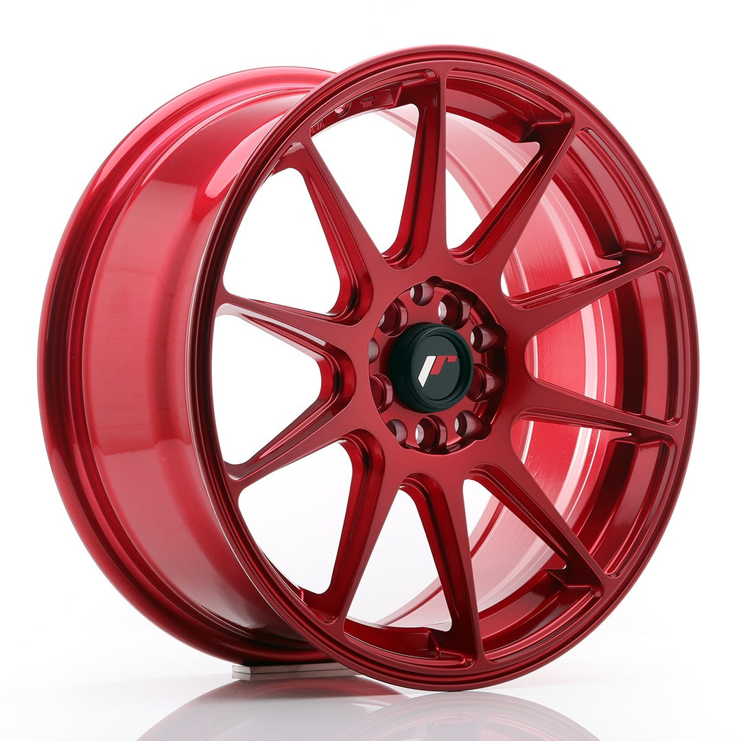 Japan Racing LLANTA JAPAN RACING JR11 17X7,25 ET 35 5X100 5X114,3 CB 73,1 ROJO