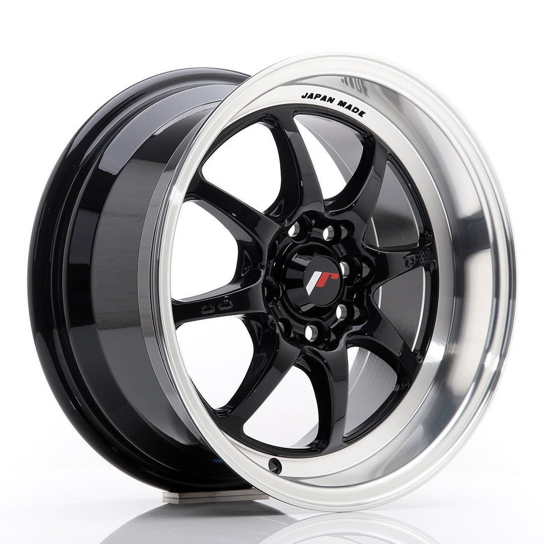 Japan Racing LLANTA JAPAN RACING TFII 15''X7,5 ET 30 4X114,3 4X100 CB 73,1 NEGRO