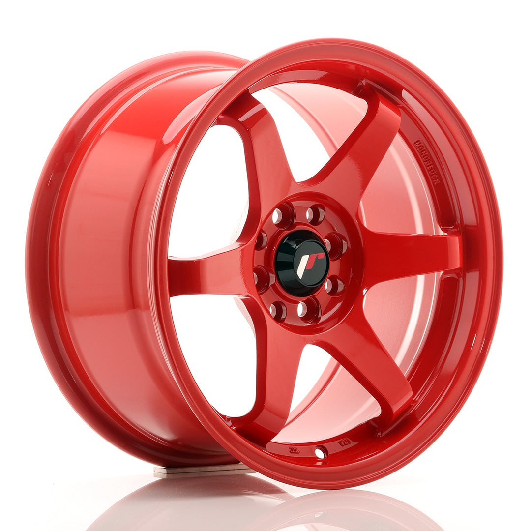 Japan Racing LLANTA JAPAN RACING JR3 16X8 ET 25 4X108 4X100 CB 73,1 ROJO