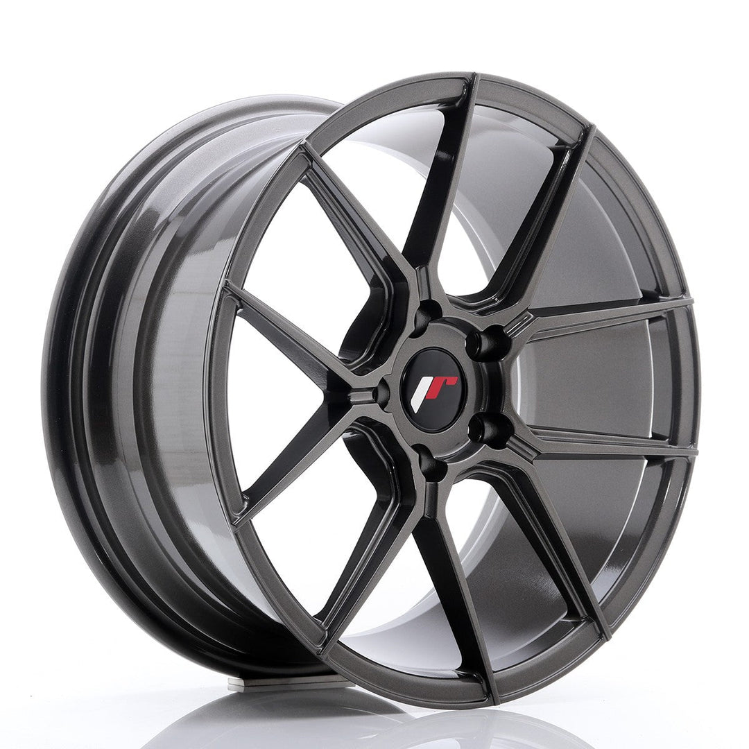 Japan Racing LLANTA JAPAN RACING JR30 18X8,5 ET 35 5X120 CB 72,6 GRIS PULIDO