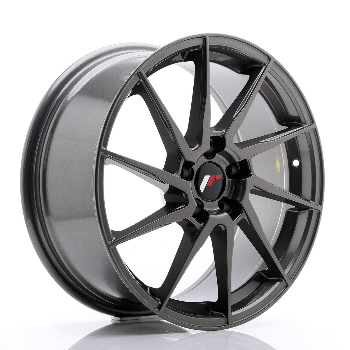 Japan Racing LLANTA JAPAN RACING JR36 18X8 ET 35 5X120 CB 72,6 GRIS PULIDO