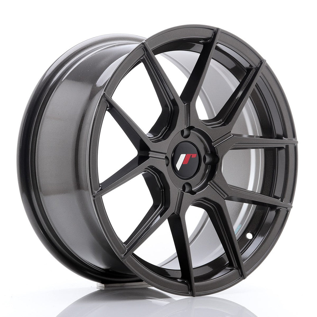 Japan Racing LLANTA JAPAN RACING JR30 17X8 ET 40 4X100 CB 67,1 GRIS PULIDO