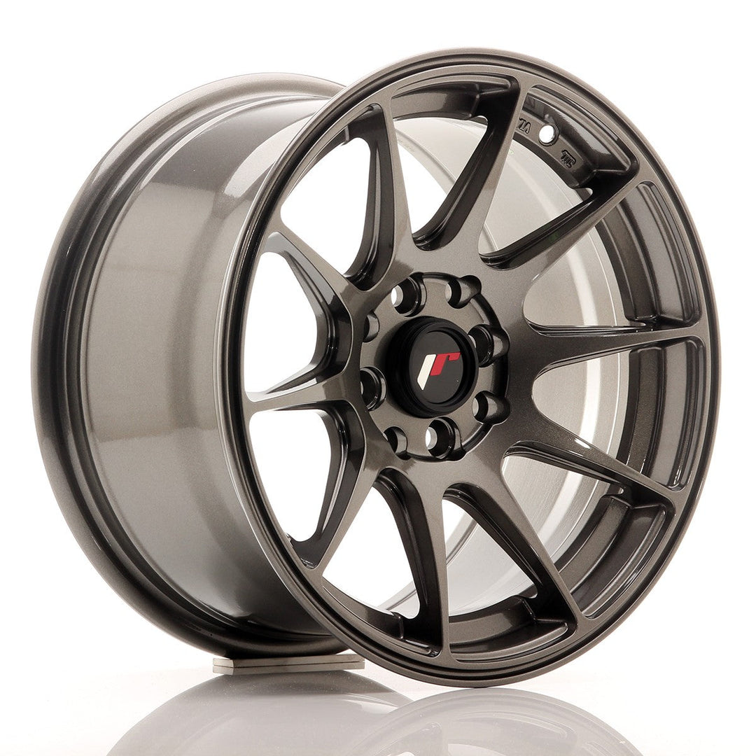 Japan Racing LLANTA JAPAN RACING JR11 15''X8 ET 25 4X100 4X108 CB 67,1 GRIS PULIDO