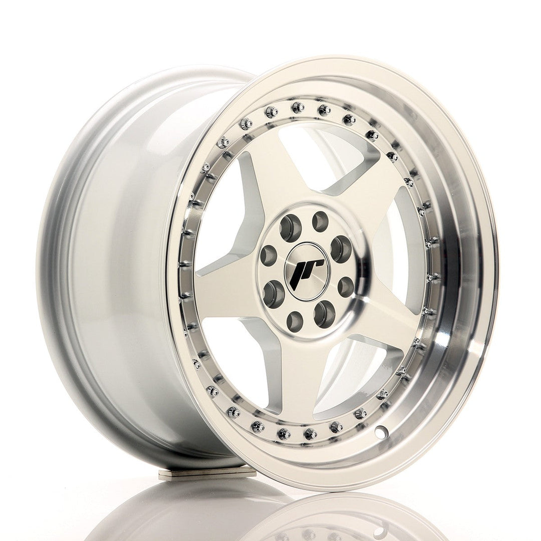 Japan Racing LLANTA JAPAN RACING JR6 16X8 ET 25 4X100 4X108 CB 67,1 SILVER