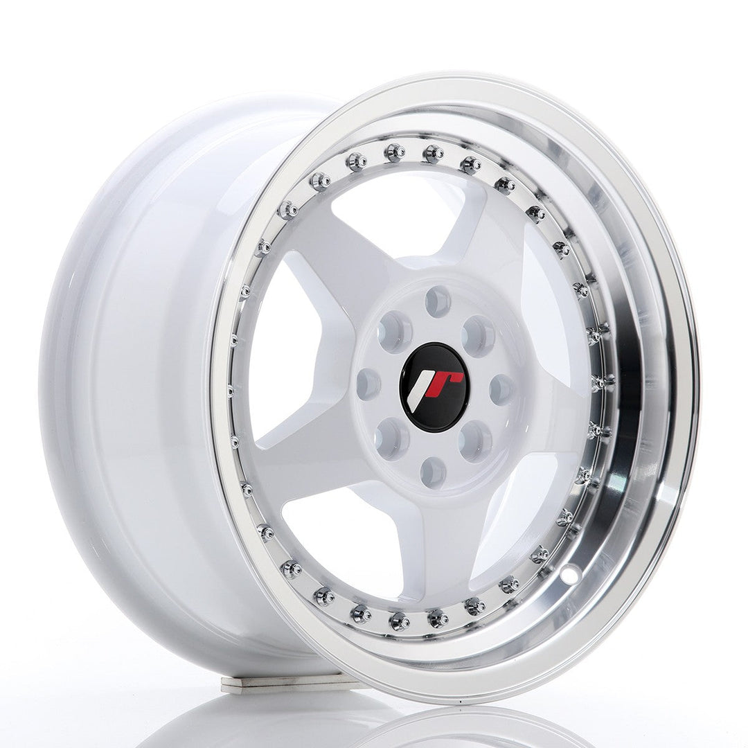 Japan Racing LLANTA JAPAN RACING JR6 15''X7 ET 25 4X108 4X100 CB 67,1 BLANCO
