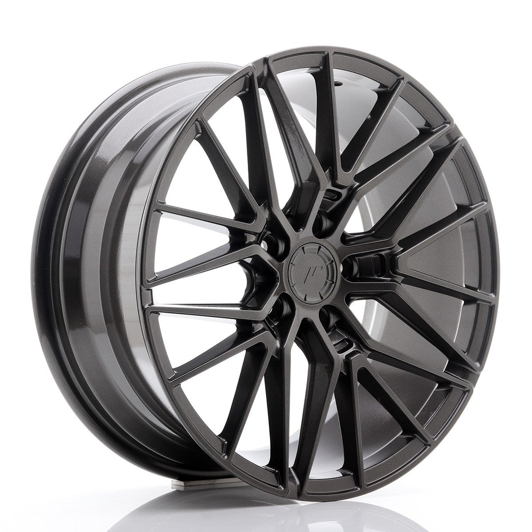 Japan Racing LLANTA JAPAN RACING JR38 18X8 ET 42 5X112 CB 66,6 GRIS PULIDO