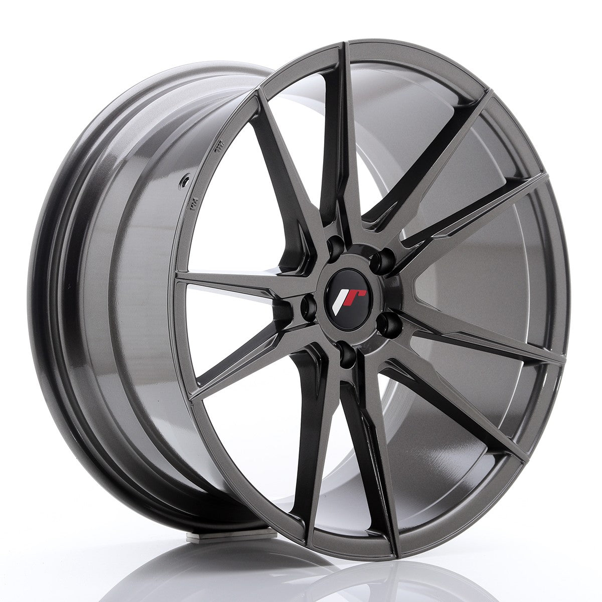 Japan Racing LLANTA JAPAN RACING JR21 20X10 ET 40 5X112 CB 66,6 GRIS PULIDO