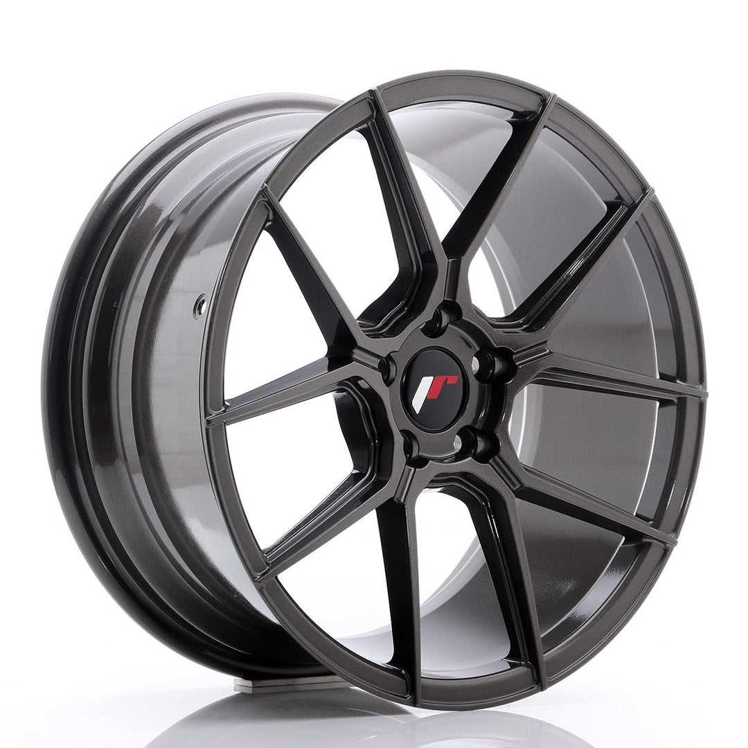 Japan Racing LLANTA JAPAN RACING JR30 18X8,5 ET 40 5X112 CB 66,6 GRIS PULIDO