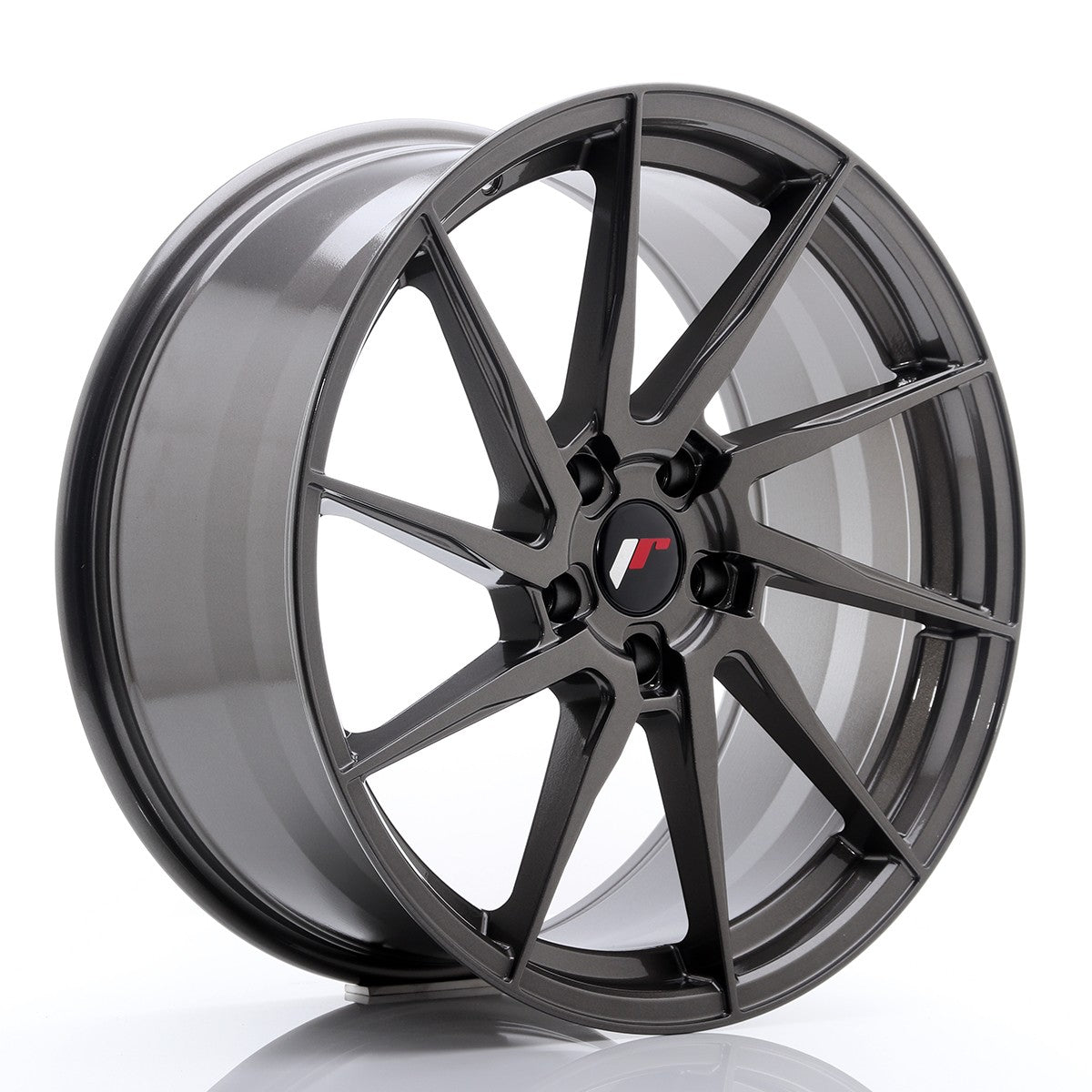 Japan Racing LLANTA JAPAN RACING JR36 20X9 ET 38 5X112 CB 66,6 GRIS PULIDO