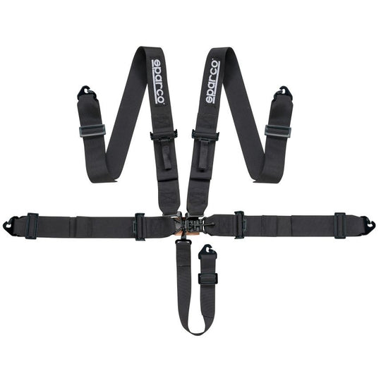 Arnes Sparco Sfi 5 Pt Latch-N-Link Negro - Sparco original VRM Motorsports imagen 1