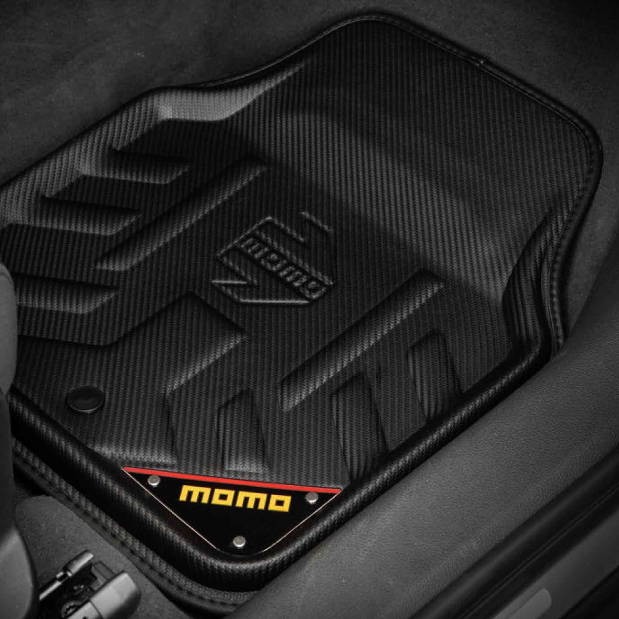 CUBRE ALFOMBRA COCHE MAT DRIVE.CRB-BLK MOMO | VRM Motorsports