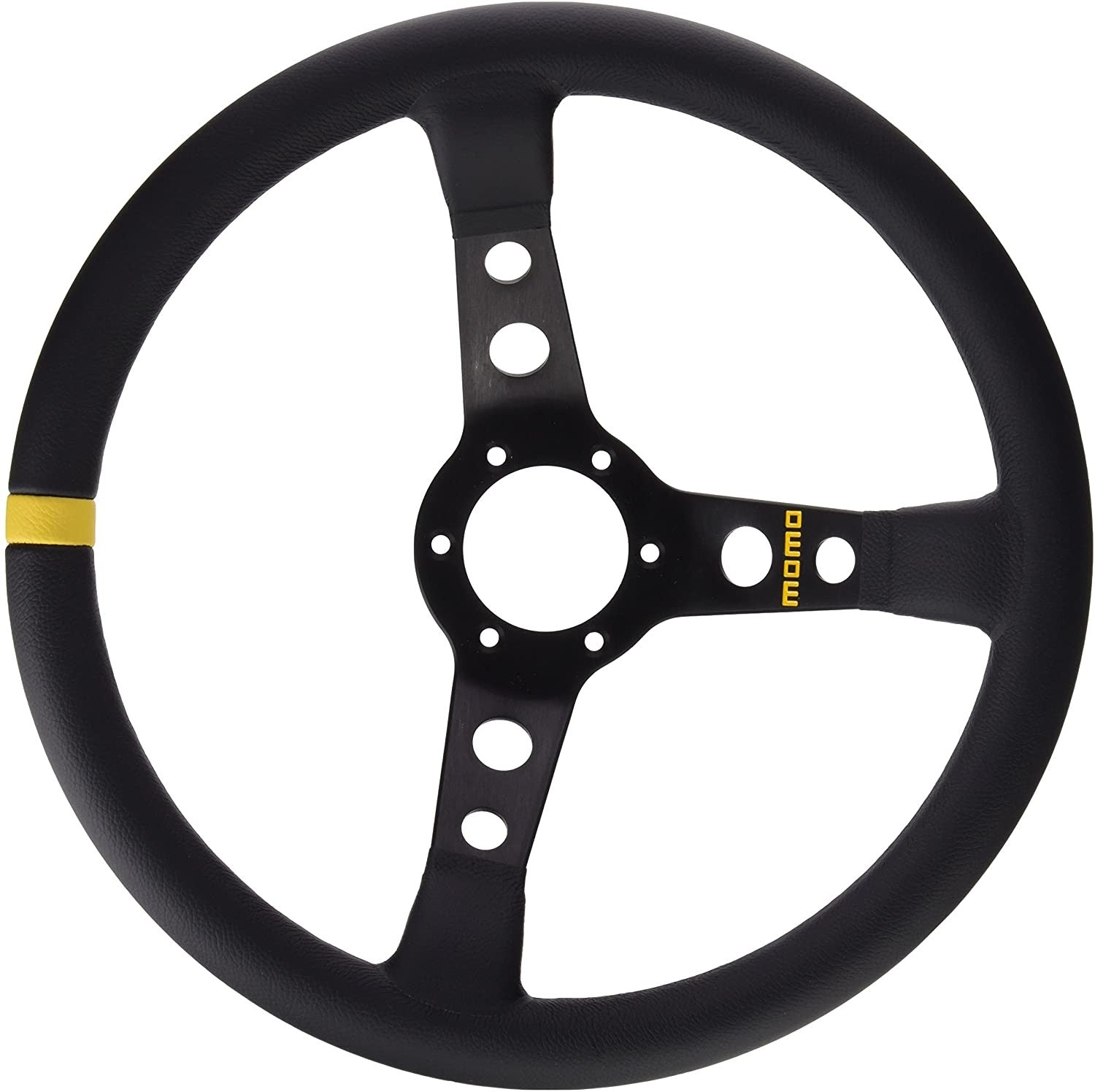 VOLANTE MOMO MOD.07 350 CUERO NEGROH. MOMO | VRM Motorsports