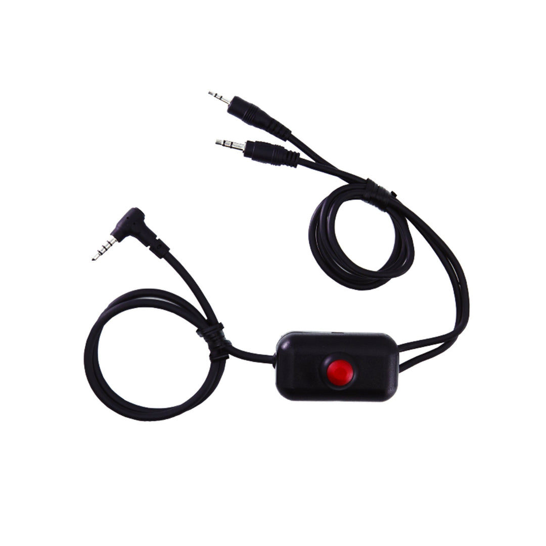 Sparco Cable De Radio Adp Equipado Con Pulsador Ptt Y Conexión A Radio Uhf/Vhf - Sparco original VRM Motorsports imagen 1