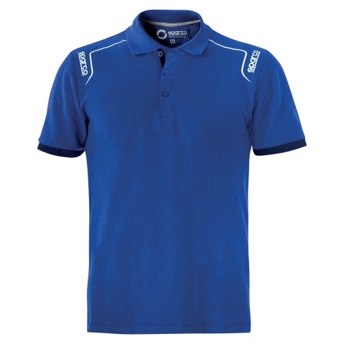 SPARCO POLO SPORTLINE A RAYAS MR TALLA XXXL ROJO