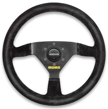 VOLANTE MOMO 350 MM PIEL VUELTA NEGRO MOD.69 MOMO | VRM Motorsports