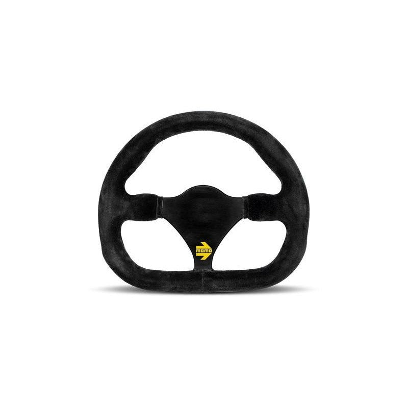 VOLANTE MOMO 270MM PIEL VUELTA NEGRO MOD.27 MOMO | VRM Motorsports