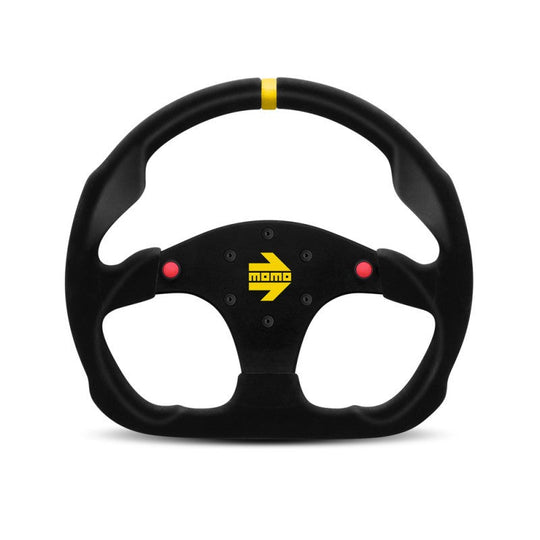 VOLANTE MOMO 320MM ALCANTARA NEGRO MOD.30 MOMO | VRM Motorsports
