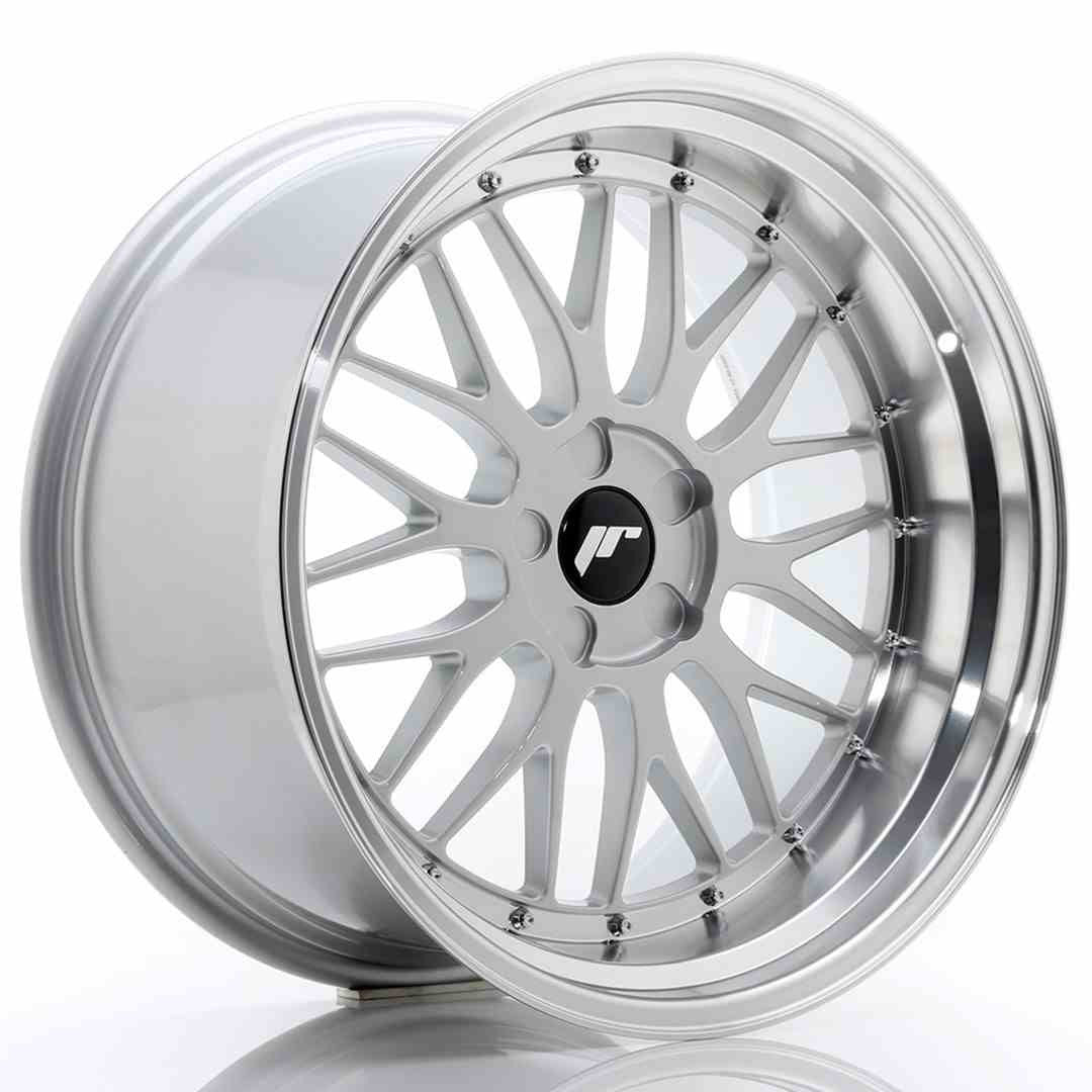 Japan Racing LLANTA JAPAN RACING JR23 20X10,5 ET15 5X120 HYPER SILVER W/MACHINED LIP