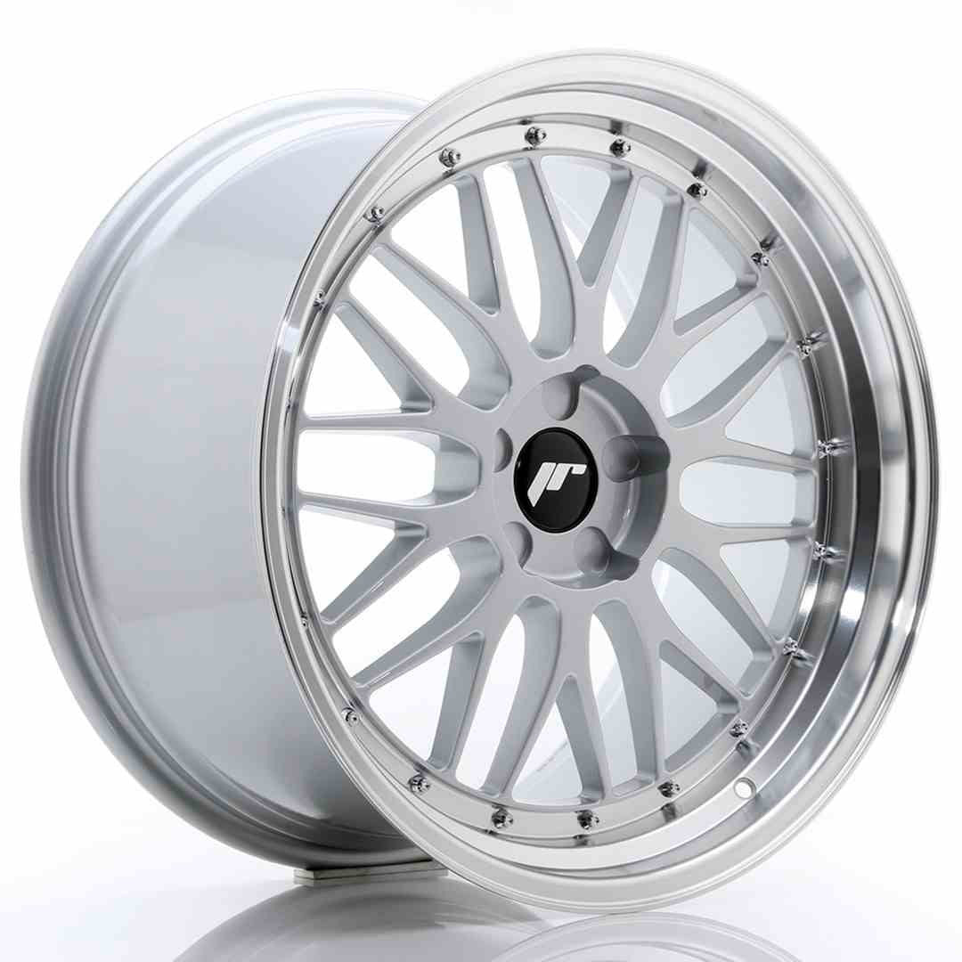Japan Racing LLANTA JAPAN RACING JR23 20X10,5 ET30 5X120 HYPER SILVER W/MACHINED LIP