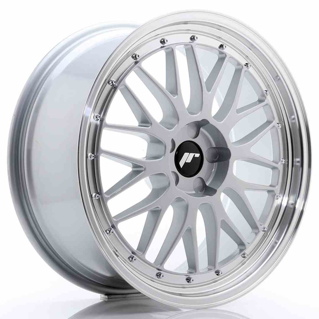 Japan Racing LLANTA JAPAN RACING JR23 20X8,5 ET20 5X120 HYPER SILVER W/MACHINED LIP
