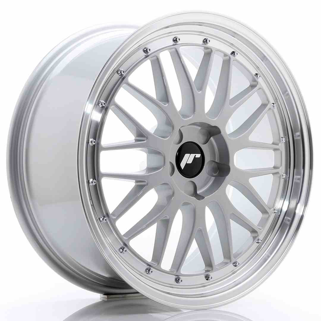 Japan Racing LLANTA JAPAN RACING JR23 20X9 ET35 5X112 HYPER SILVER W/MACHINED LIP