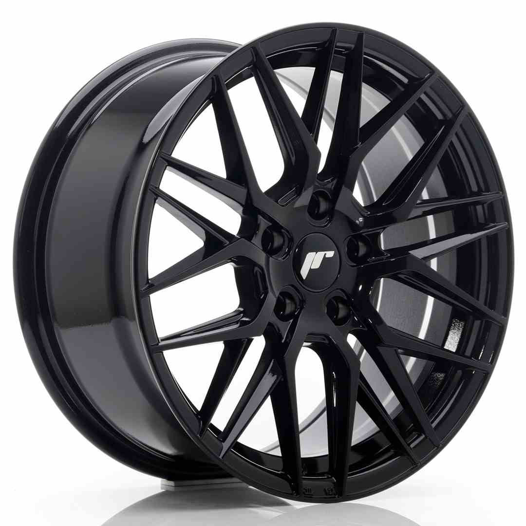 Japan Racing LLANTA JAPAN RACING JR28 17X8 ET40 5X114,3 NEGRO BRILLANTE
