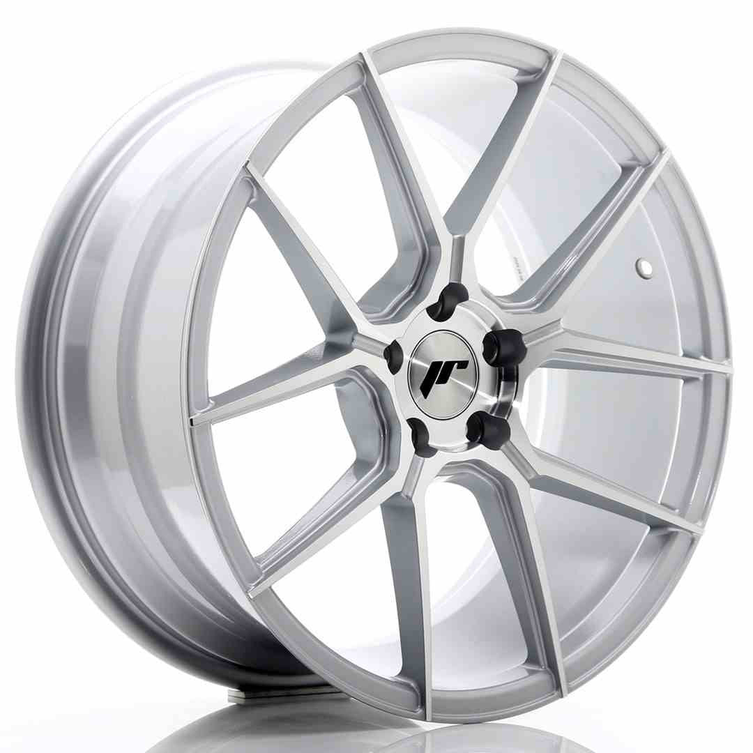 Japan Racing LLANTA JAPAN RACING JR30 19X8,5 ET35 5X112 SILVER MACHINED FACE