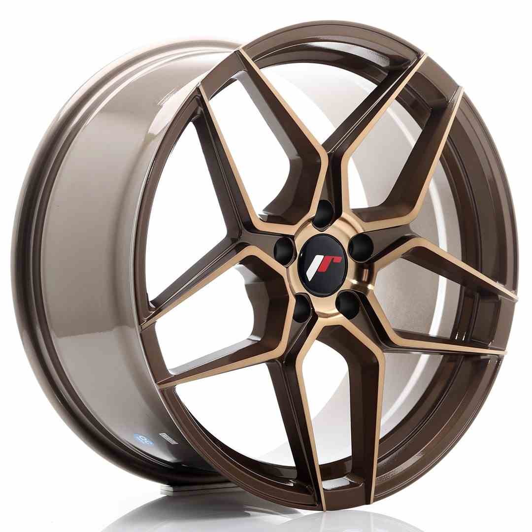 Japan Racing LLANTA JAPAN RACING JR34 19X8,5 ET35 5X112 BRONCE PLATINO