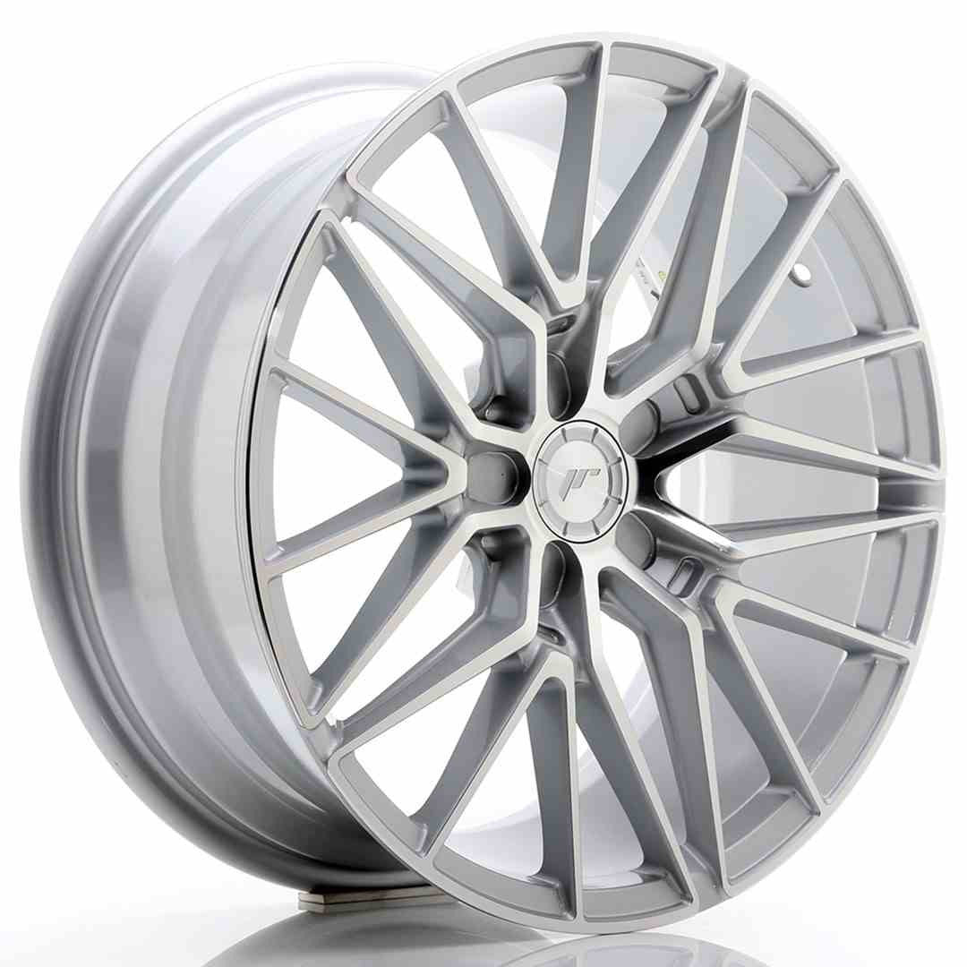 Japan Racing LLANTA JAPAN RACING JR38 18X8 ET35-45 5H BLANK SILVER MACHINED FACE