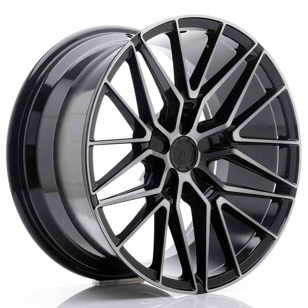Japan Racing LLANTA JAPAN RACING JR38 19X9,5 ET35-45 5H BLANK BLACK BRUSHED W/TINTED FACE