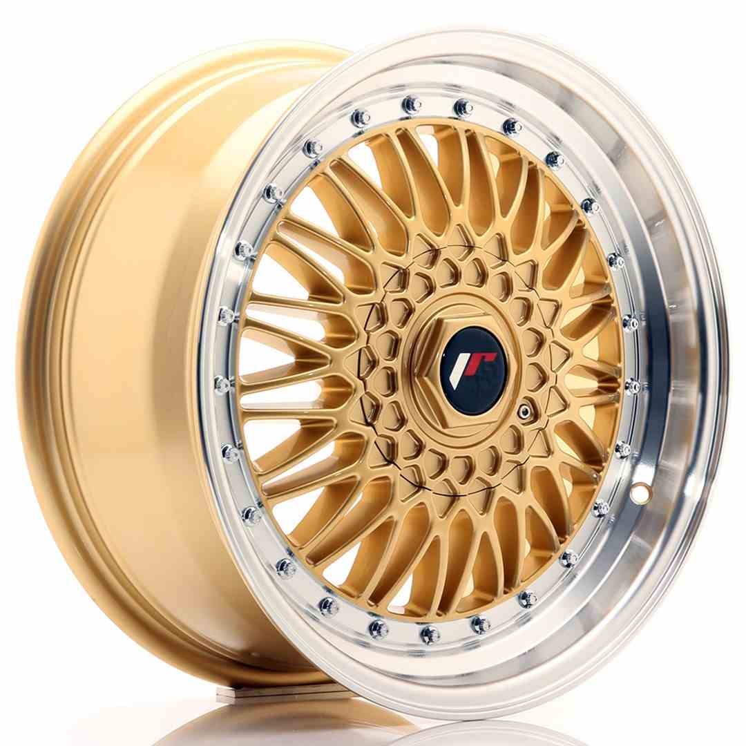 Japan Racing LLANTA JAPAN RACING JR9 17X7,5 ET35 4X100/114 GOLD W/MACHINED LIP