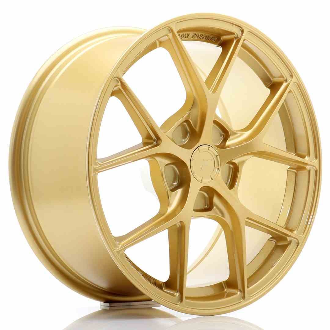 Japan Racing LLANTA JAPAN RACING SL01 17X8 ET20-45 5H BLANK DORADO