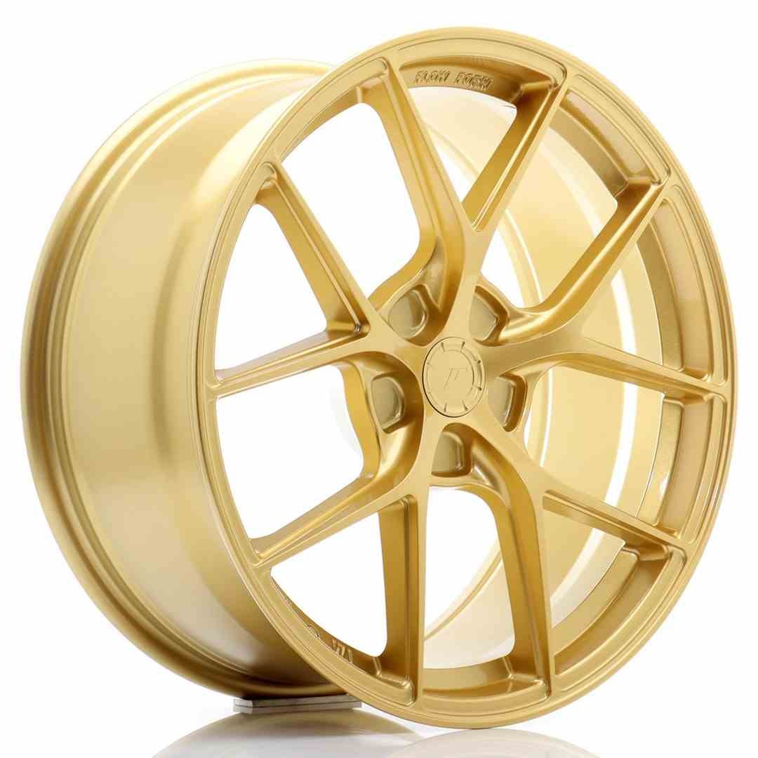 Japan Racing LLANTA JAPAN RACING SL01 19X8 ET20-40 5H BLANK DORADO